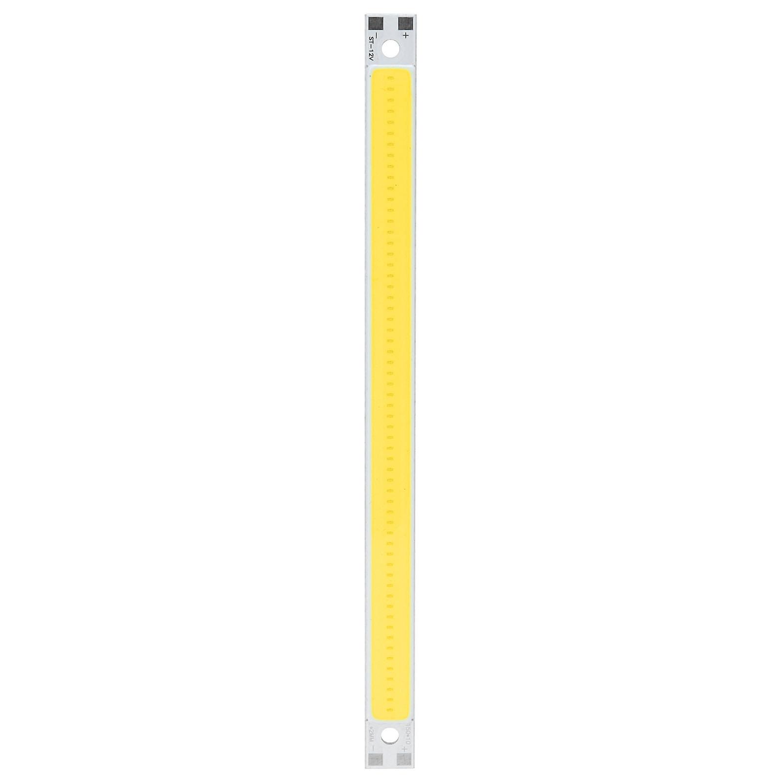 Cob Led Lamp Chip 30006500k 1214v 10w Diy Strip Shape Light Source Accessory 150x10mmwarm White