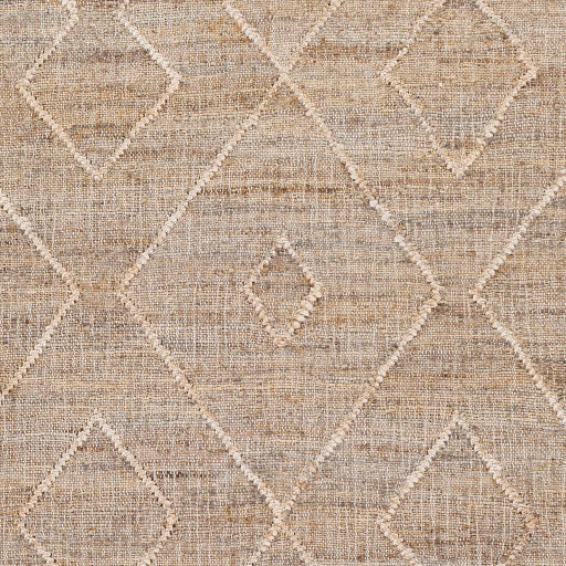 Cadence Traditional Jute Camel Rug