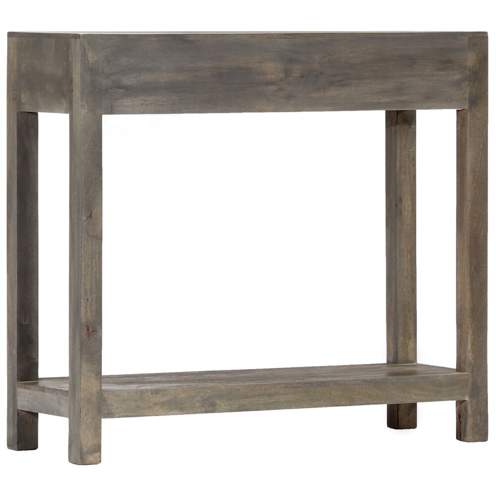 vidaXL Console Table Gray 33.9\