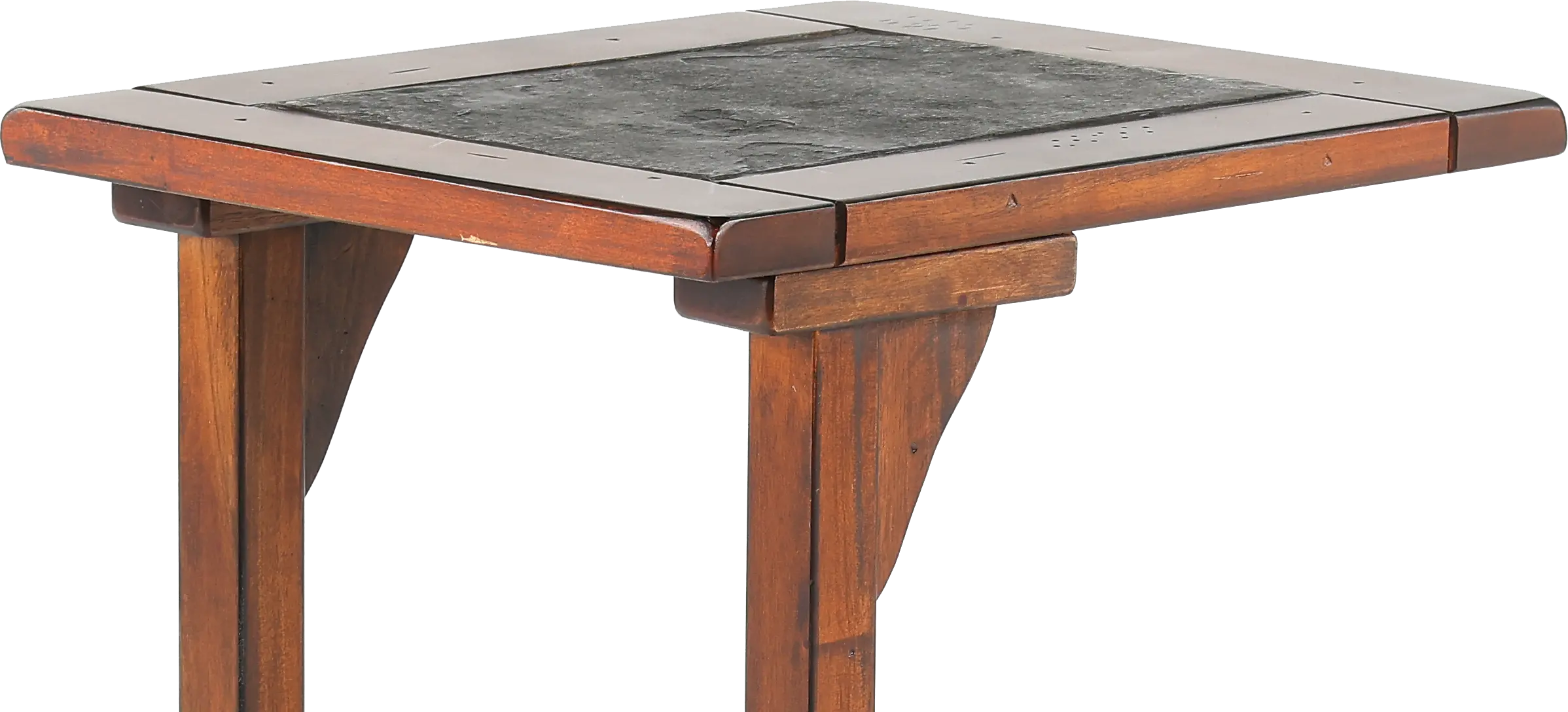 Santa Fe Dark Oak Side Table