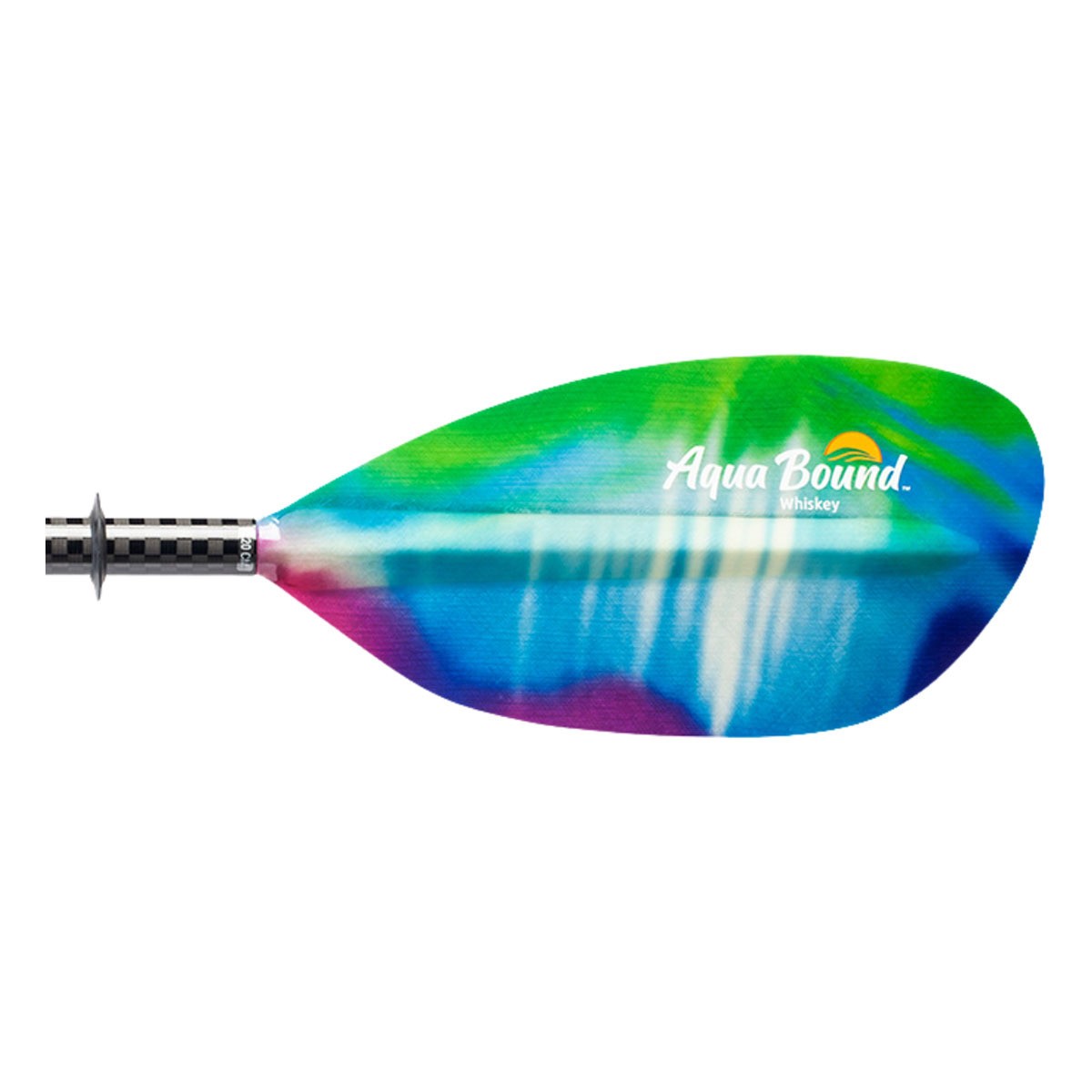 Whiskey Northern Lights Fiberglass 2-Piece Straight Shaft Kayak Paddle