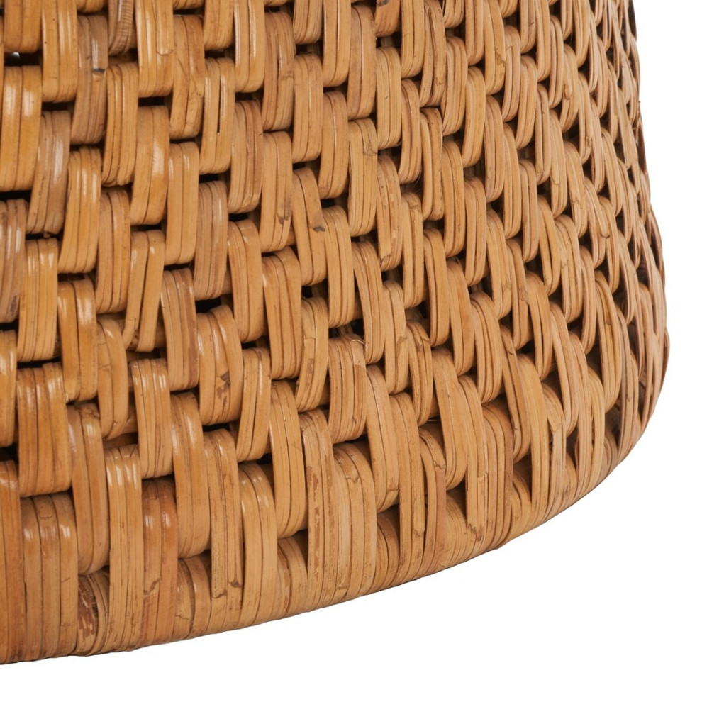 Safavieh Lianne Rattan Round Coffee Table Natural   Tropical   Coffee Tables   by Safavieh  Houzz