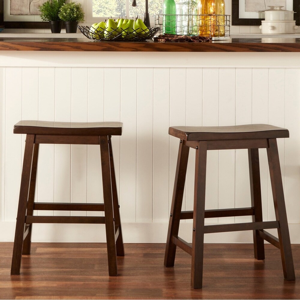 Salvador Saddle Seat Counter Stool (Set of 2) by iNSPIRE Q Bold