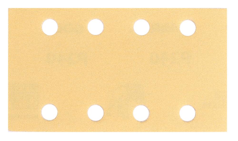 Gold Sanding Net Grip Sheet ; 2.75 In. x 7.75 In. 80 Grit ; Qty 50