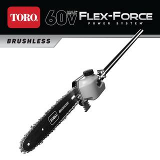 Toro Flex-Force Power System 60-Volt Max Attachment Capable Pole Saw (Bare Tool) 88714