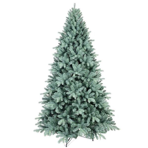 49 ft Blue PE/PVC Mixed Automatic Christmas Trees