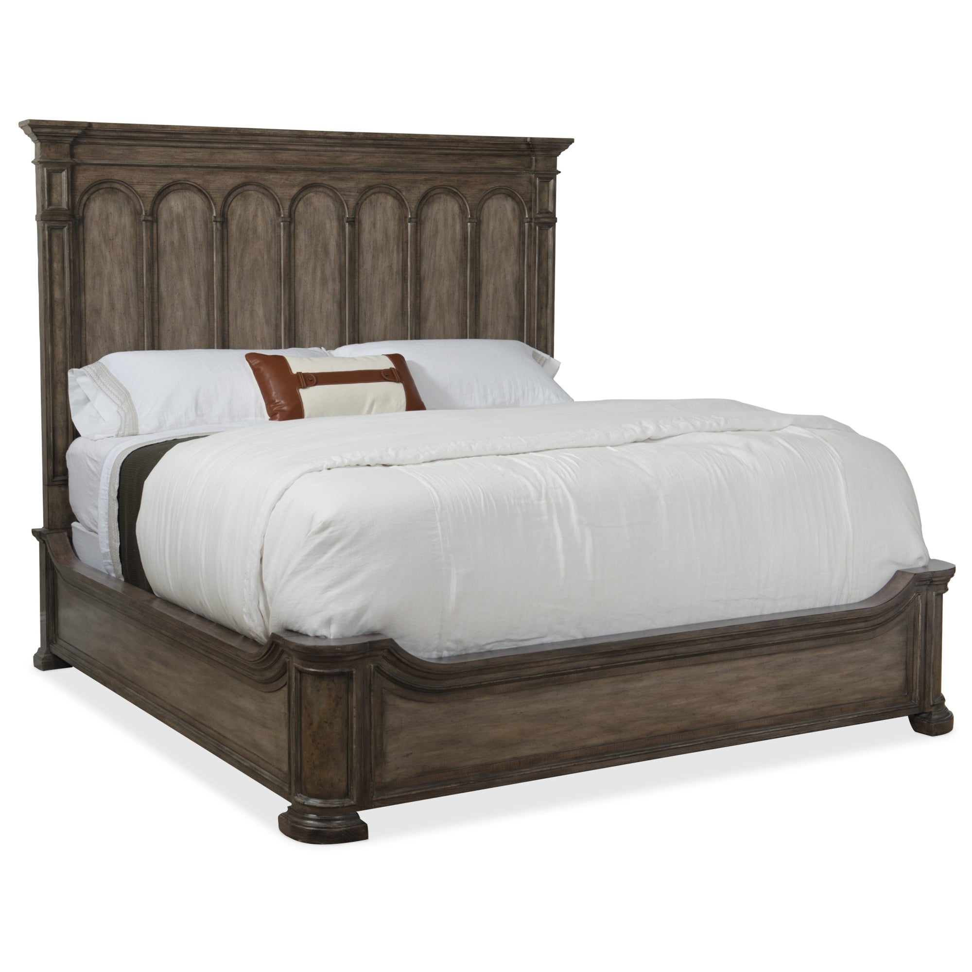 Hooker Furniture Woodlands King Size Grand Traditional Panel Bed Frame - - 32311181