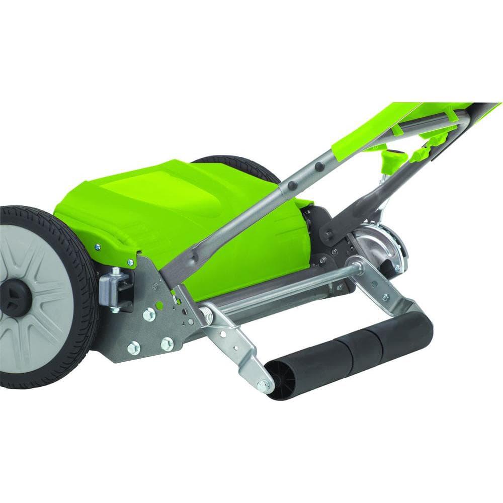 Earthwise Quiet Cut 18 in Manual Walk Behind Nonelectric Push Reel Mower  California Compliant