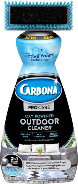 Carbona Pro Care Oxy Powered Outdoor Cleaner， 22-oz bottle