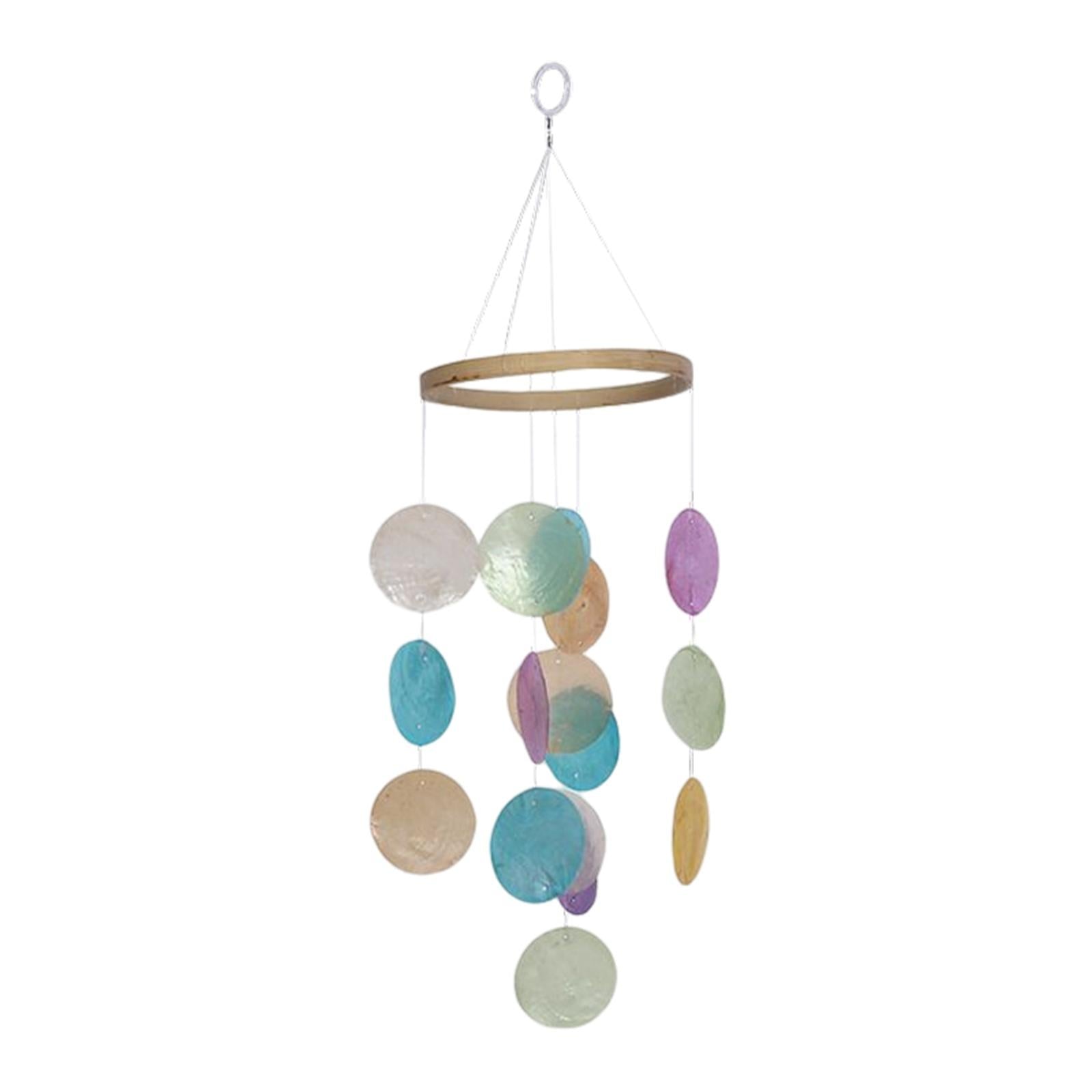 Bohemian Shell Wind Chimes Hanging Home Decor Bedroom Outside Yard Ornament Colorful