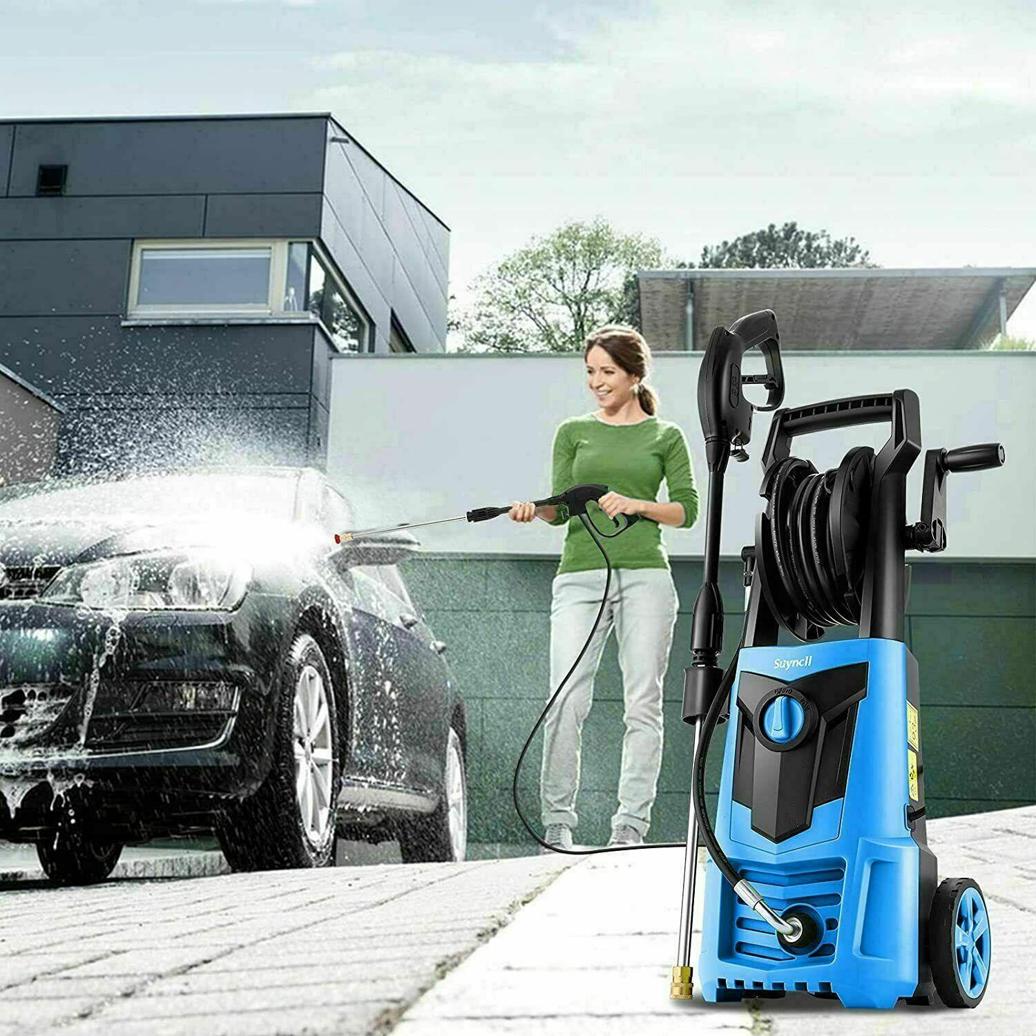 Suyncll Electric Pressure Washer 3000PSI, 2.4GPM High Power Washer Cleaner NEW