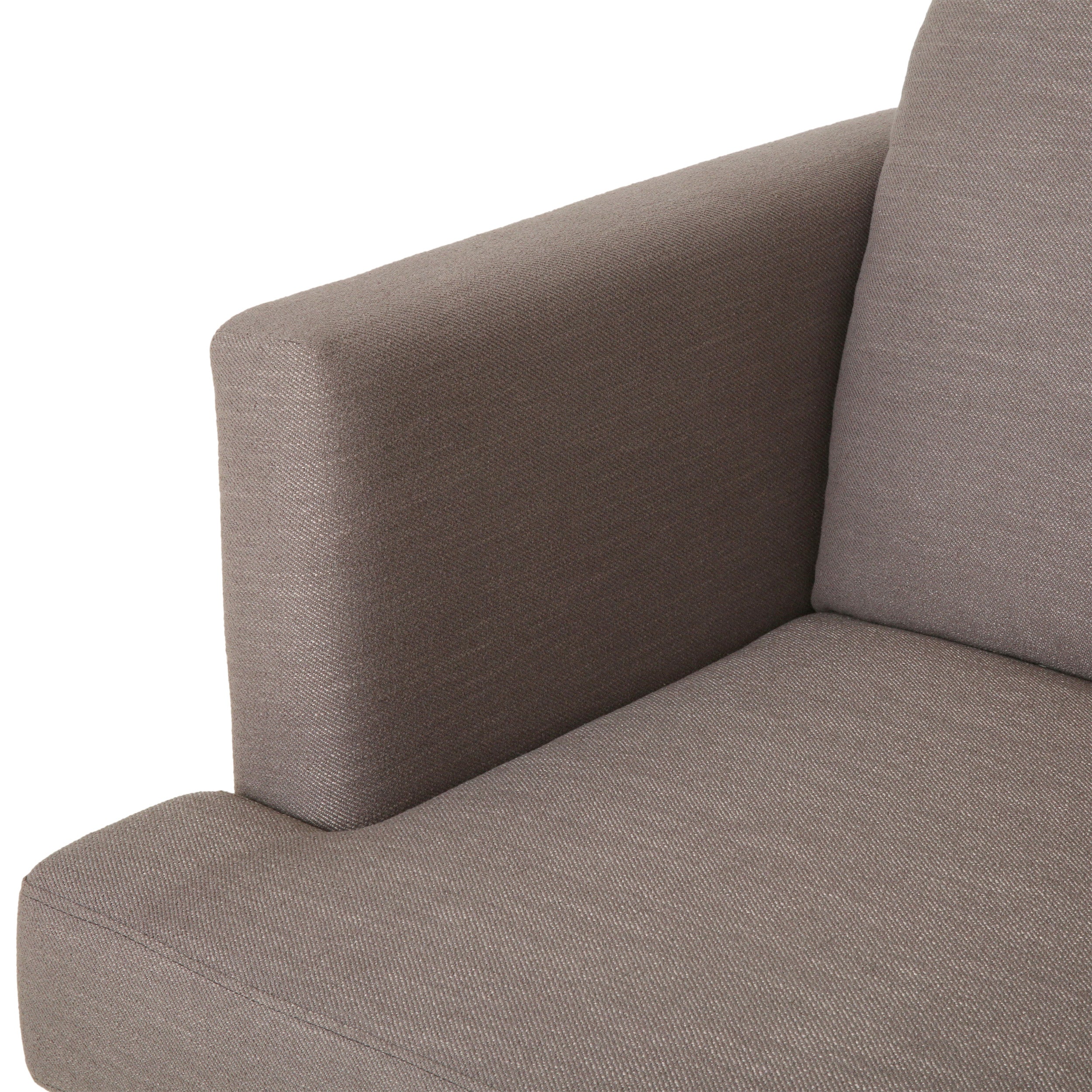 Zoha Modern Fabric 3 Seater Sofa