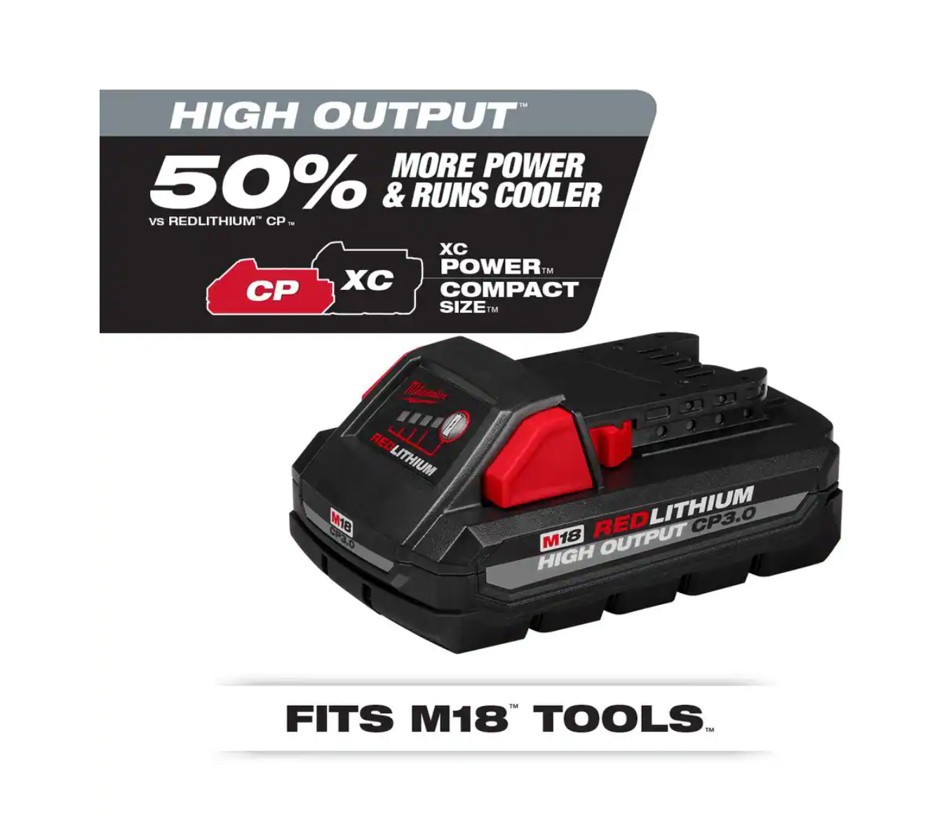 Milwaukee 2621-20-48-59-1835 M18 18V Lithium-Ion Cordless SAWZALL Reciprocating Saw W/ 3.0Ah Battery and Charger