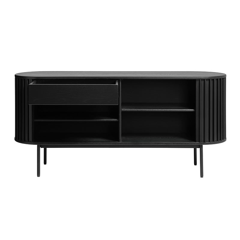 SIERRA Sideboard Buffet  160cm - Black Ash