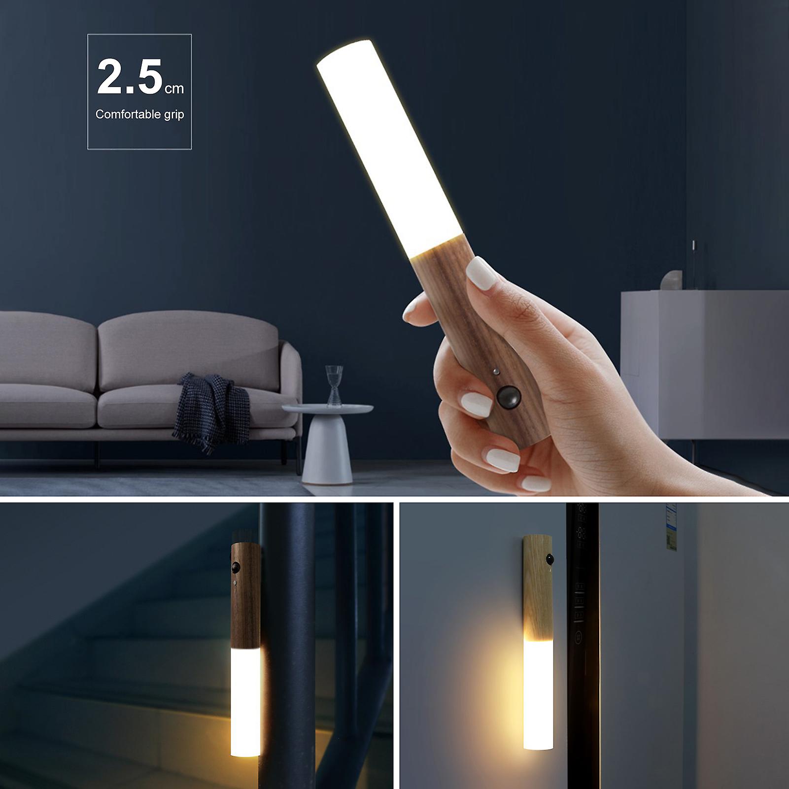 Smart Sensor Light Intelligent Sensing Magnetic Adsorption Base Atmosphere Night Light Home Corridor Sensor Lamp No.210688