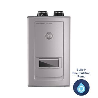 Rheem Performance Platinum 9.9 GPM Natural Gas High Efficiency Indoor Recirculating Tankless Water Heater ECOH180DVRHLN