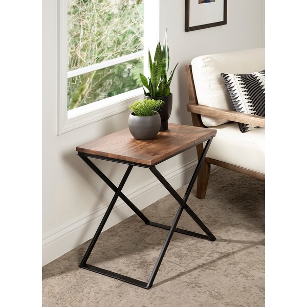 Kate and Laurel Laraway Folding Side Table