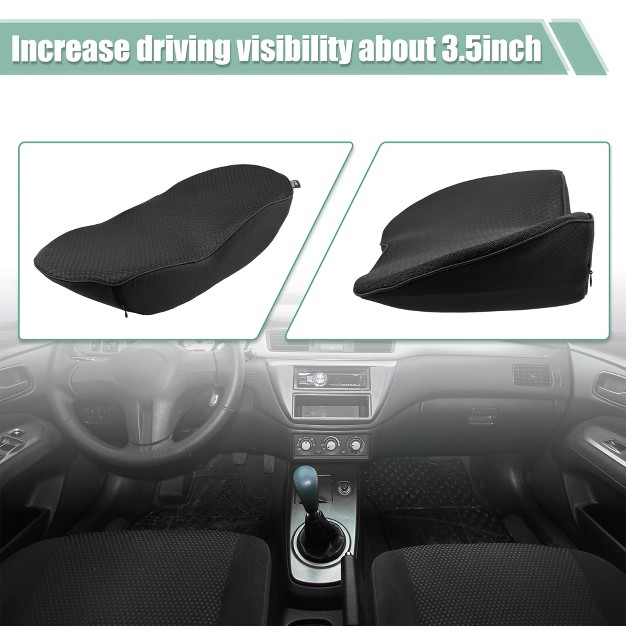 Unique Bargains Universal Cushion For Driving Breathable Memory Foam Pad Black 1 Pc