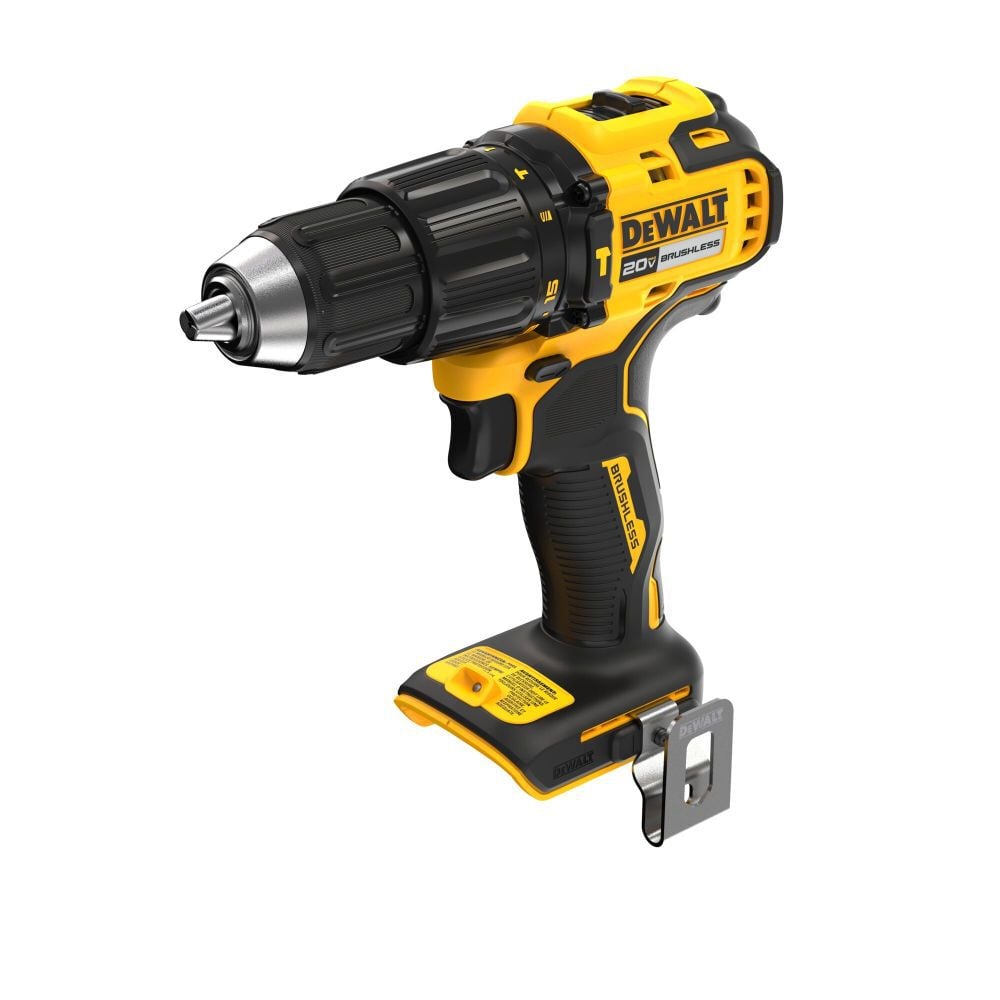 DEWALT DEWALT 20V MAX* Brushless Cordless 1/2 in. Hammer Drill (Tool Onl DCD798B from DEWALT