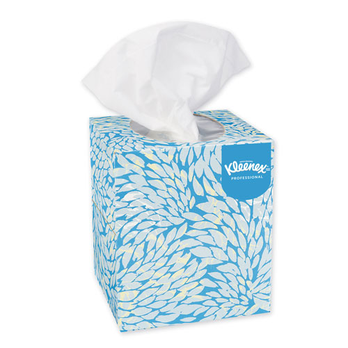 Kimberly-Clark Kleenex Boutique White Facial Tissue | 2-Ply， Pop-Up Box， 95 Sheets