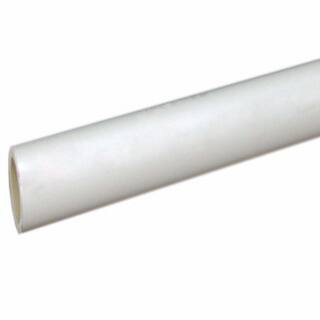 Charlotte Pipe 34 in. x 10 ft. PVC Schedule 40 Pressure Plain-End Pipe PVC 04007  0600