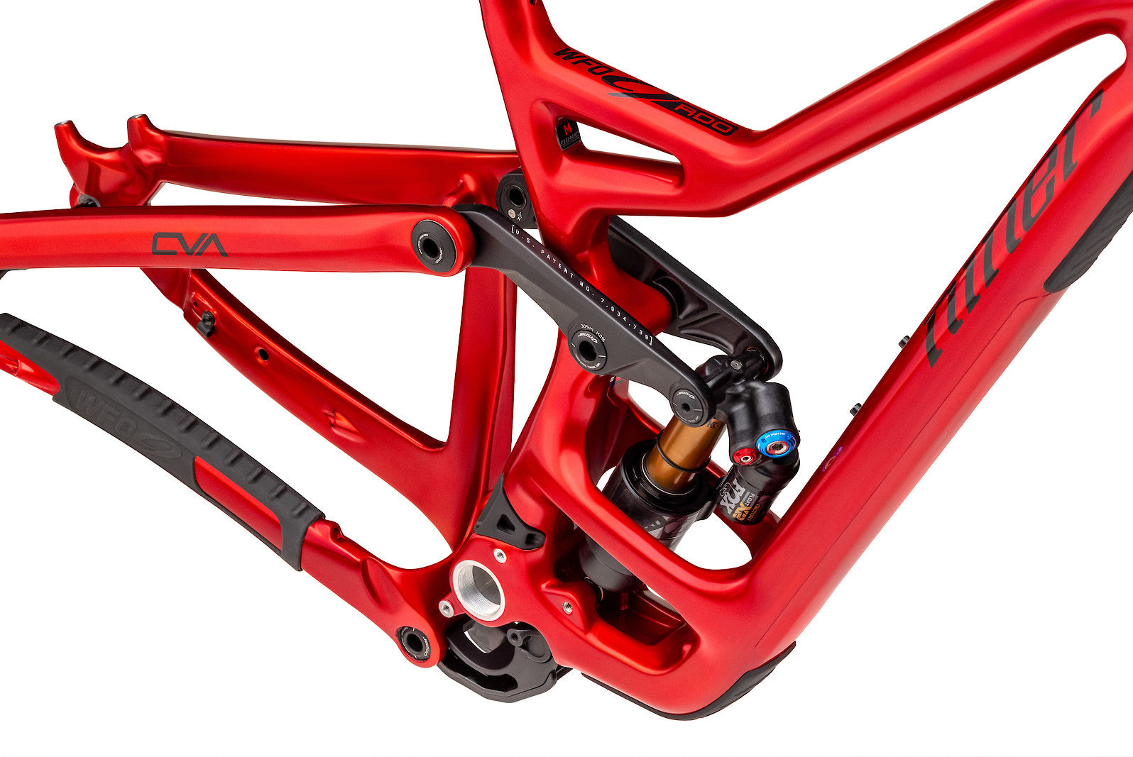 Niner WFO RDO Full Suspension Frame - Fox Float X2 Factory - Hot Tamale - 2022