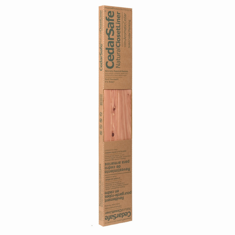 Cedar Safe 1/4 in. X 3-3/4 in. W X 4 ft. L Cedar Closet Lining #2/BTR Premium Grade