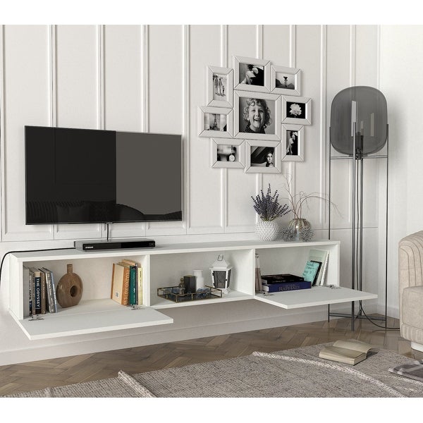 Hilly Wall - Mounted Modern Floating 71