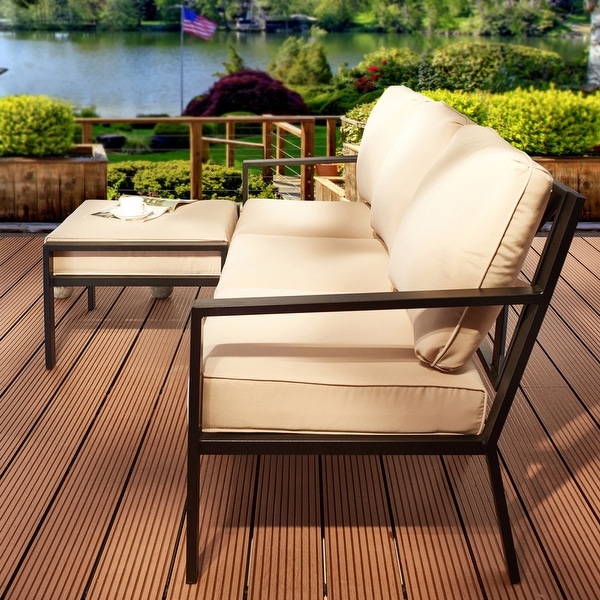 Patio Festival XBack 4Piece Outdoor Sofa