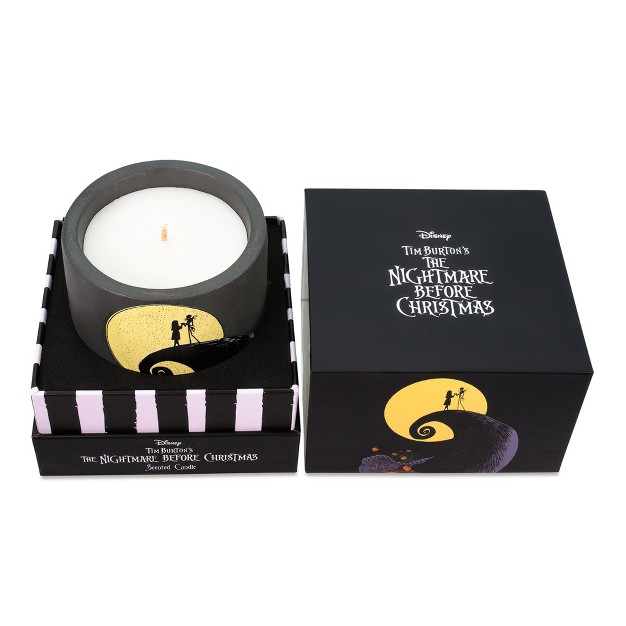 Ukonic Disney The Nightmare Before Christmas 7 ounce Scented Candle In Concrete Jar