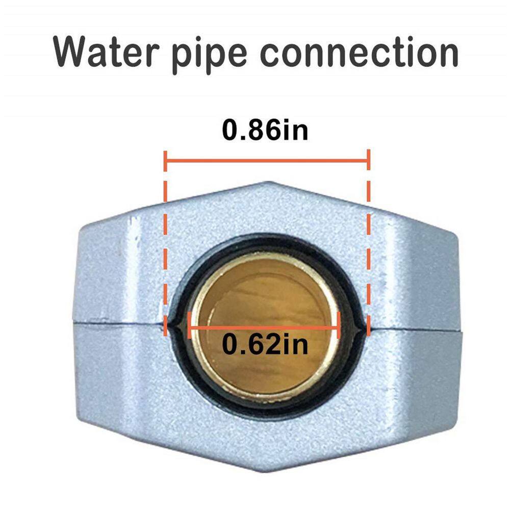 Dyiom 2-Pairs of Metal Hose Mender for 58 in. and 34 in. Hoses B08KG3K44J