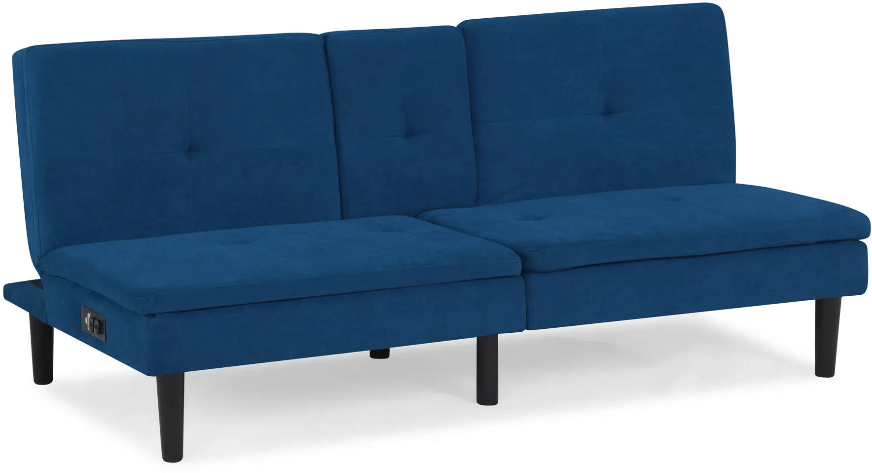 Orlando Blue Serta Convertible Sofa