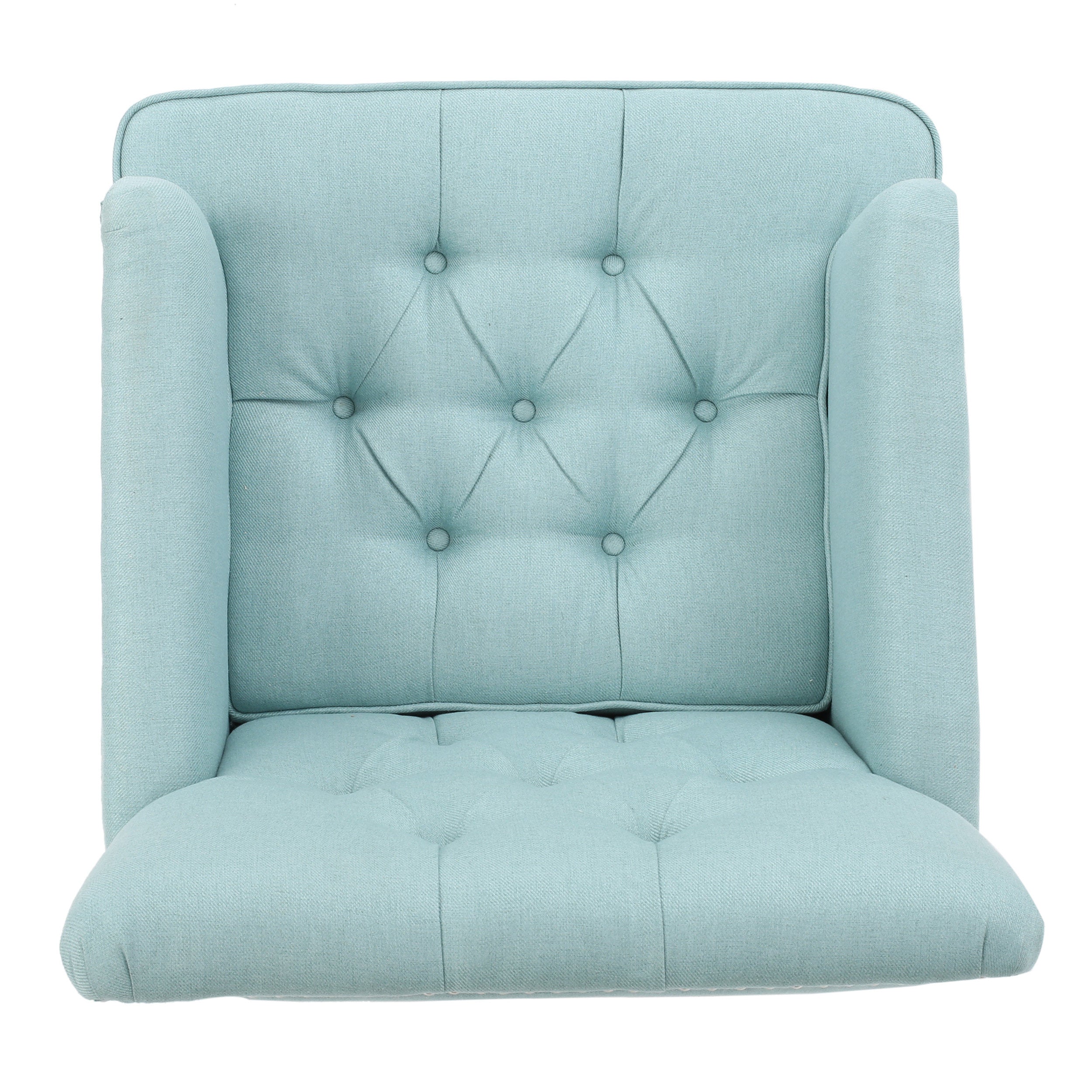 Madene Tufted Back Fabric Club Chair