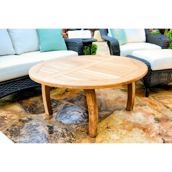 Jakarta Teak Outdoor Round Coffee Table