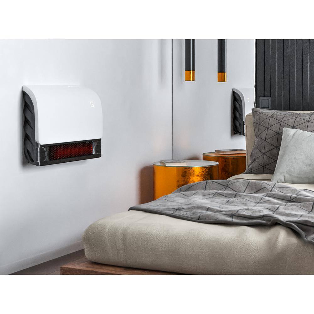 Heat Storm 1500-Watt Sedona WiFi Enabled Infrared Electric Wall Heater HS-1500-SED-WI