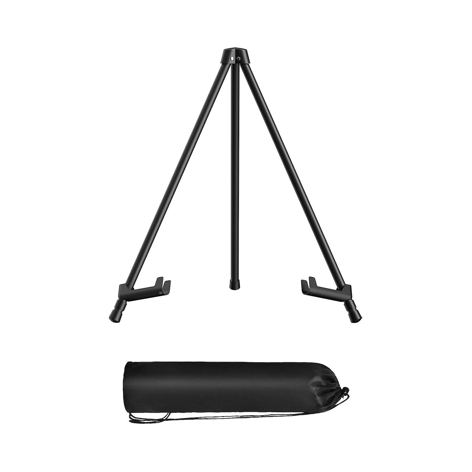 Tripod Easel Stand With Bag Photo Display Easel For Wedding Photo Wood Board B