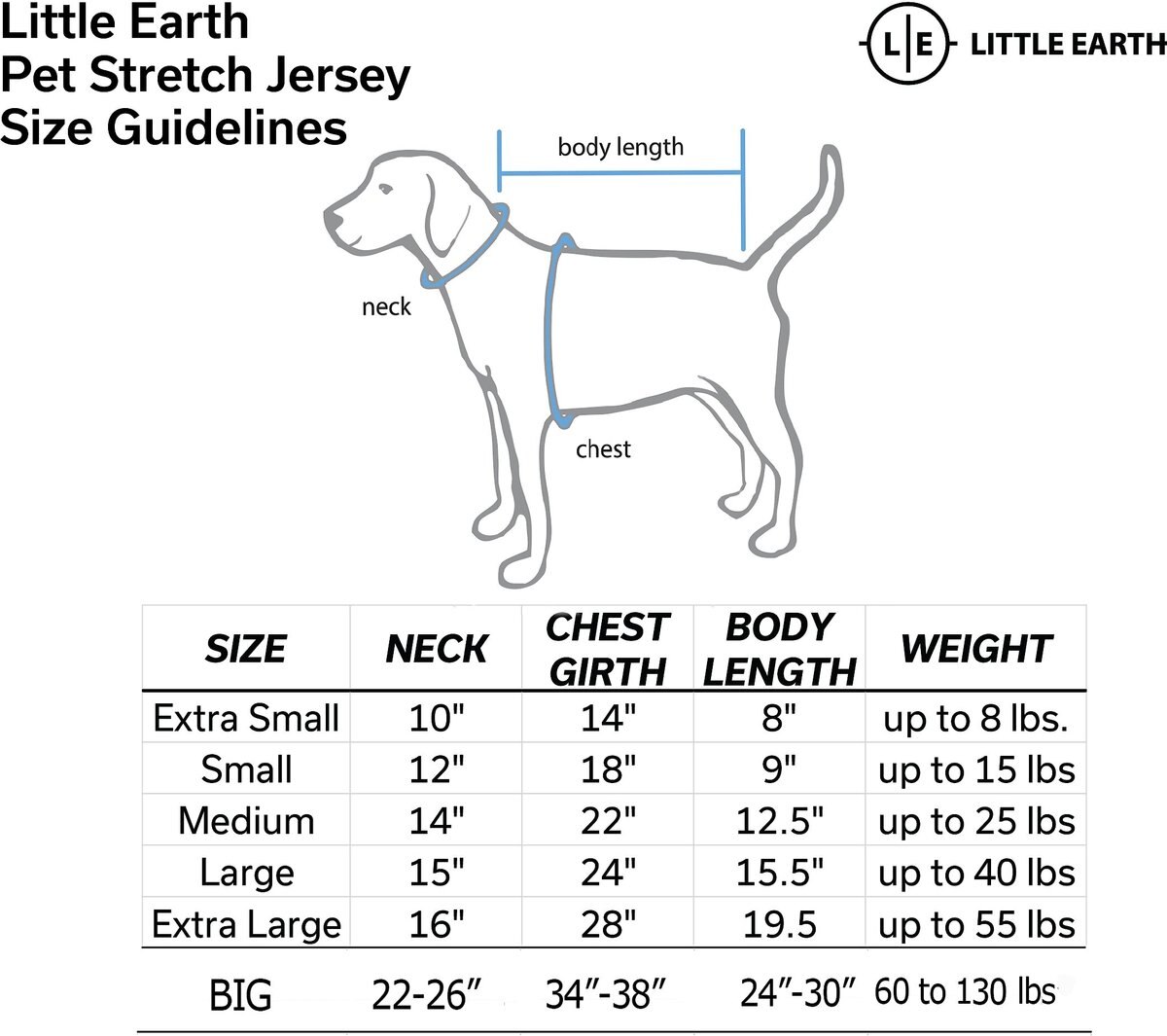 Littlearth NCAA Stretch Dog and Cat Jersey