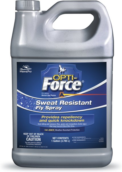 FORCE Opti-Force Sweat Resistant Fly Horse Spray