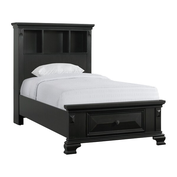 Picket House Furnishings Trent Twin Storage 3PC Bedroom Set in Black - - 31291729