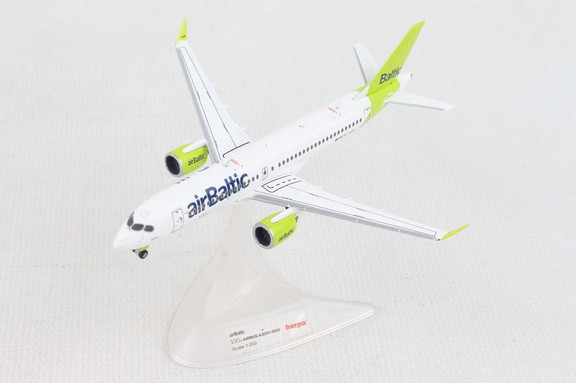 Herpa Air Baltic A220 300 1/400 100Th A220 New Liv...