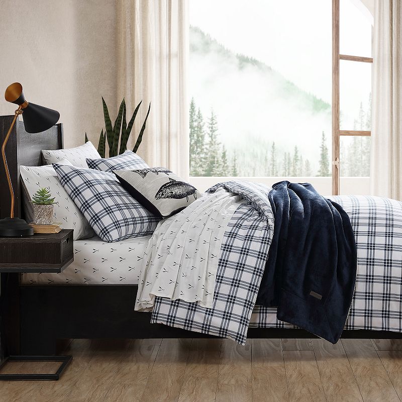 Eddie Bauer Basic Plaid Duvet Set