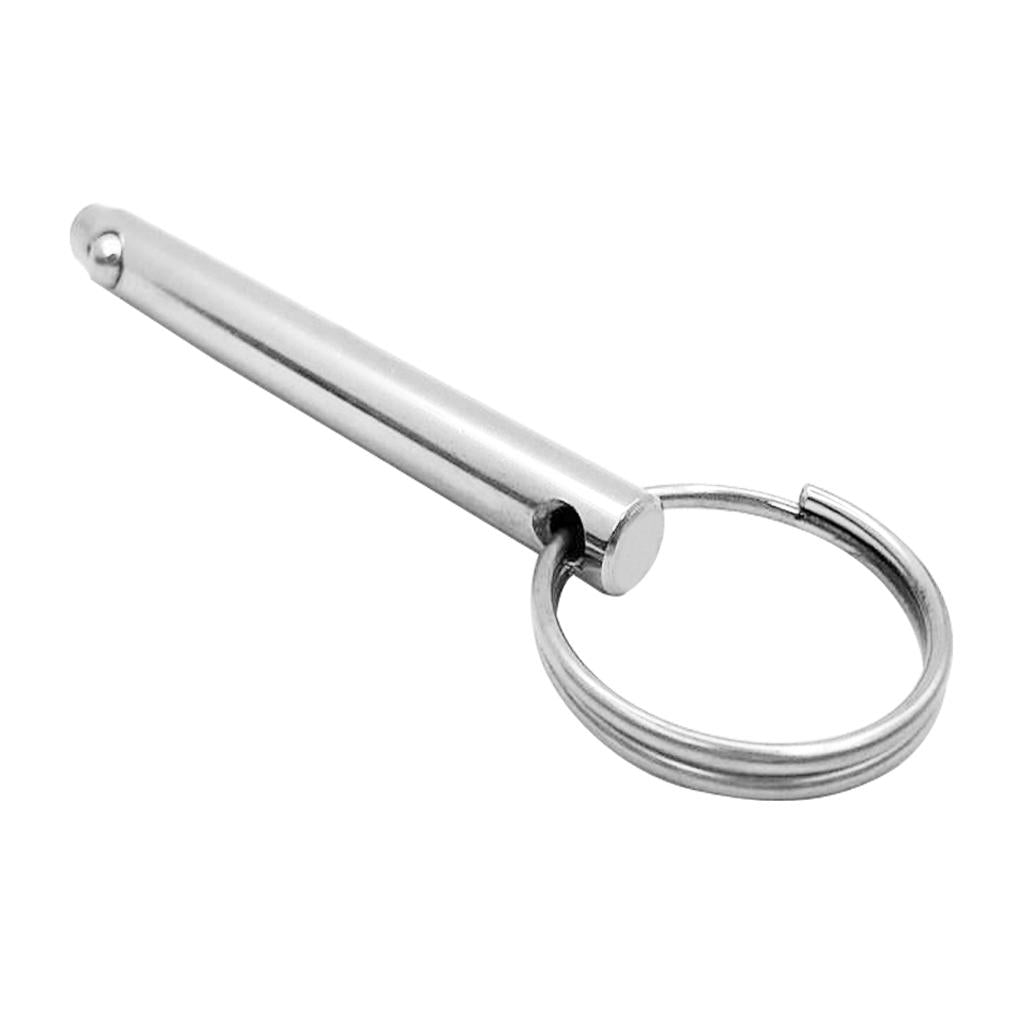 2 Release Pins 5/6 inch Diameter 316 Stainless Steel for Boat Bimini Top Deck Hinge Marine Accessories (3inch Long)