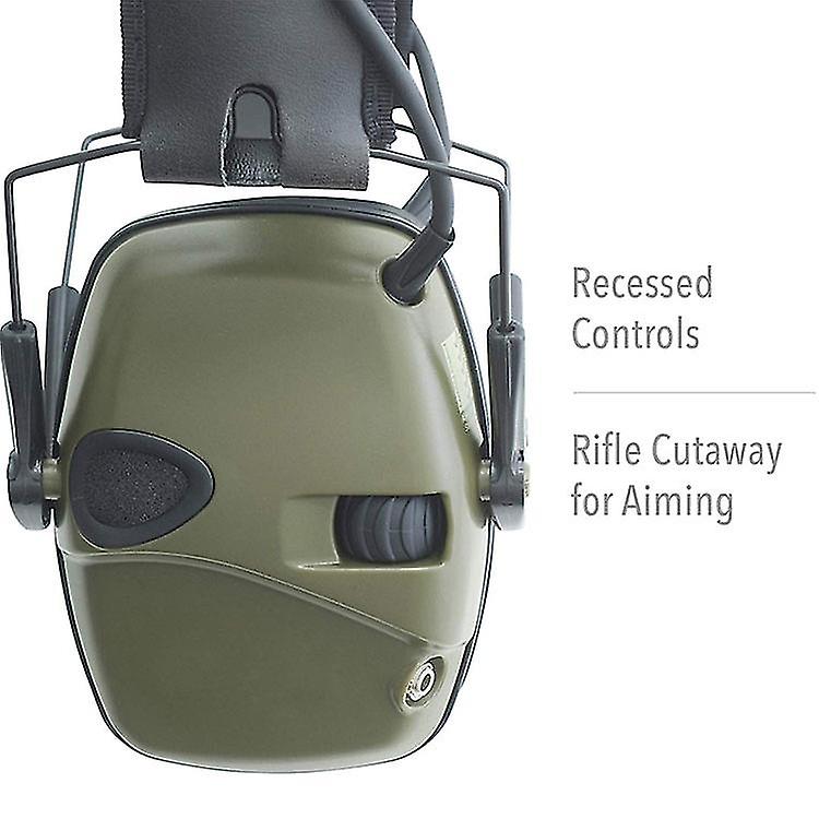 34 Db Nrr Noise Cancelling Safety Shooting Earmuffs， Shooter Hearing Protection Adjustable Earmuffs， Hunting Earmuffs