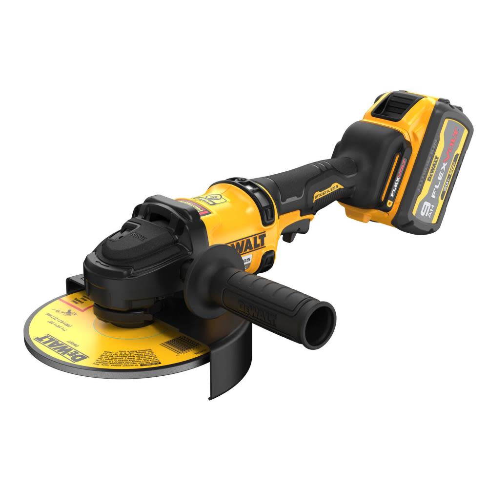 DEWALT 60V MAX  Grinder with Kickback Brake 7 Brushless Cordless Kit ;