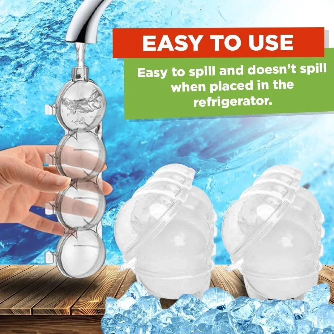 🔥 BIG SALE - 49% OFF🔥🔥4-Hole Ice Ball Maker🧊🧊