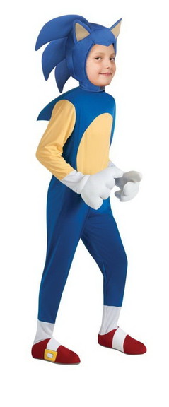 Rubies Sonic The Hedgehog Deluxe Sonic Costume Chi...