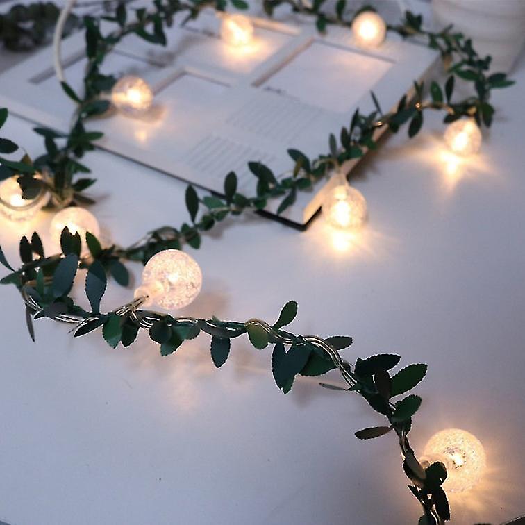 Miman Ivy Decor String Lights Usb Charging