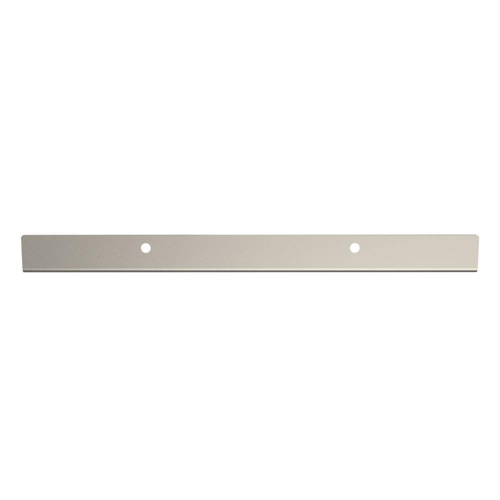 ClosetMaid Style+ 11 in. D Satin Nickel Shelf Brackets and Hardware Support Kit 2188