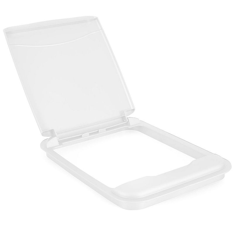 Rev-A-Shelf 50 Qt Trash Can Replacement Lid， White (Lid Only) RV-50-LID-1