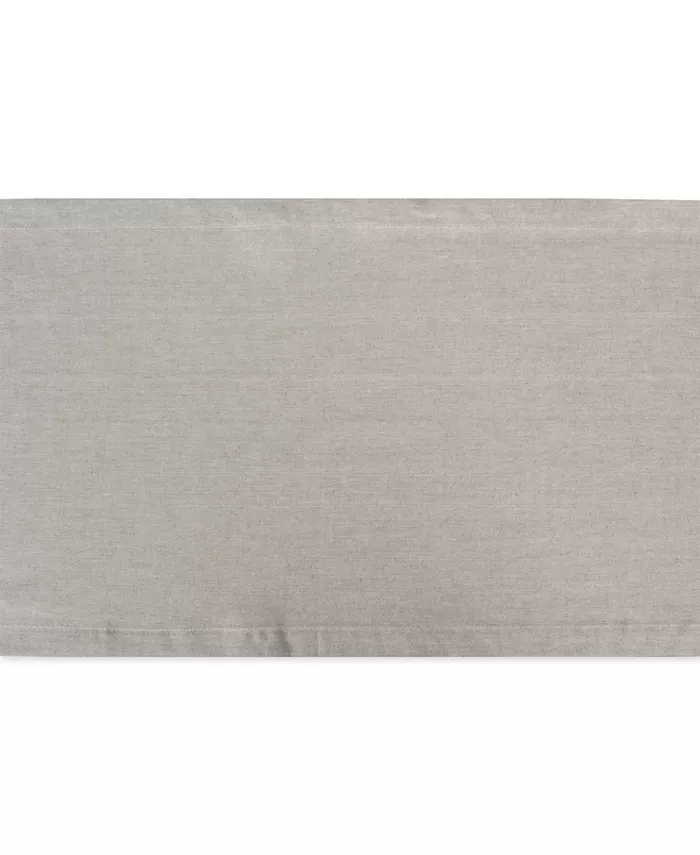 Design Imports Solid Chambray Table Runner 14 x 108